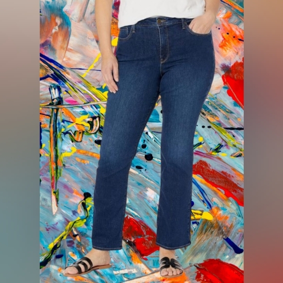 NWDJ Denim - 📣 NYDJ Barbara Boot Cut 👖 Denim Jeans Women's 18W NWOT S 18W 😍 Lift X Tuck
